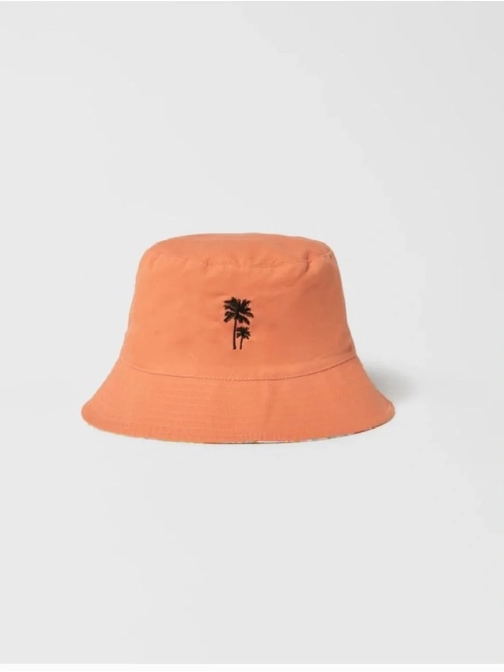 KIDS REVERSIBLE FLORAL BUCKET HAT - Yellow Multicolor